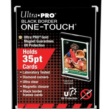 Ultra Pro 35pt One-Touch Black Border Magnet Holder